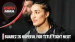 Tatiana Suarez confía en que puede vencer a Zhang Weili en UFC 312: "Puedo hacerlo con cualquiera"