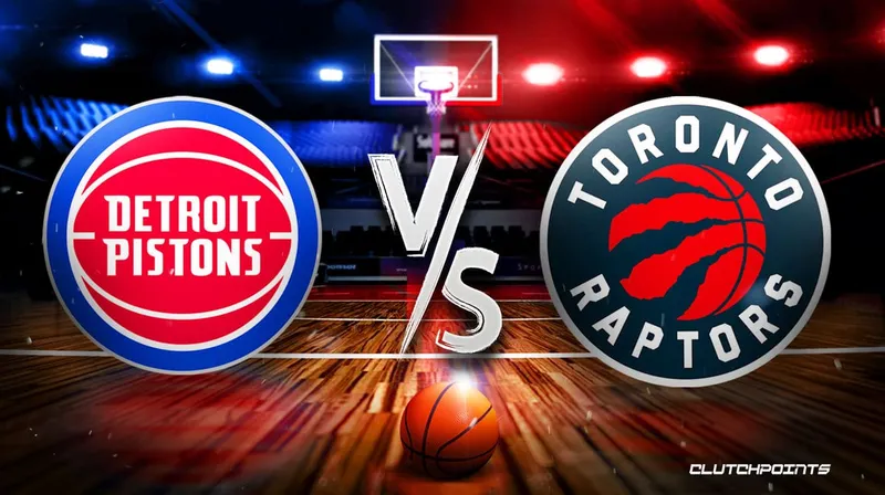 Raptors y Pistons: pronósticos y apuestas para la NBA Cup del 15 de noviembre