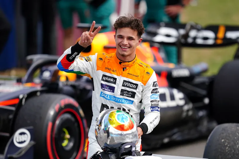 Lando Norris se prepara para el GP de México con la vista en Ferrari