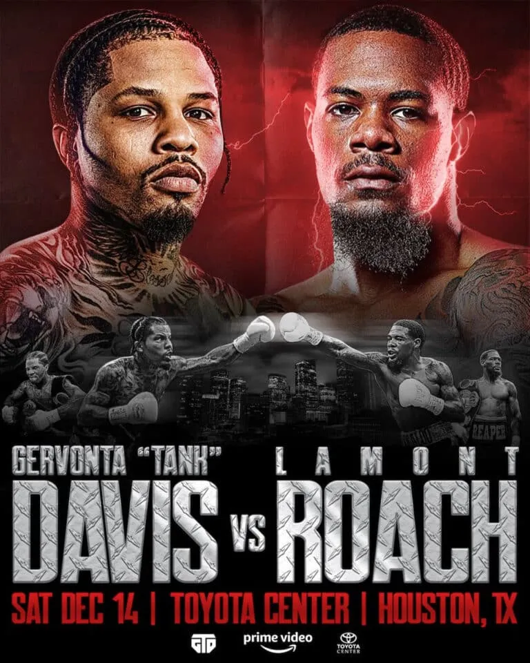 Tank Davis: Los aficionados de Lamont Roach Jnr complicarán su situación