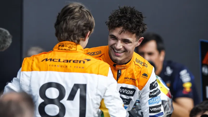 Lando Norris felicita a Verstappen por su 'relativamente fácil' cuarto título mundial