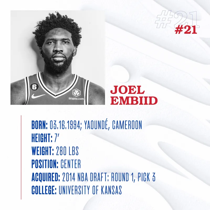 Joel Embiid se perderá el resto de la temporada por una lesión persistente en la rodilla izquierda