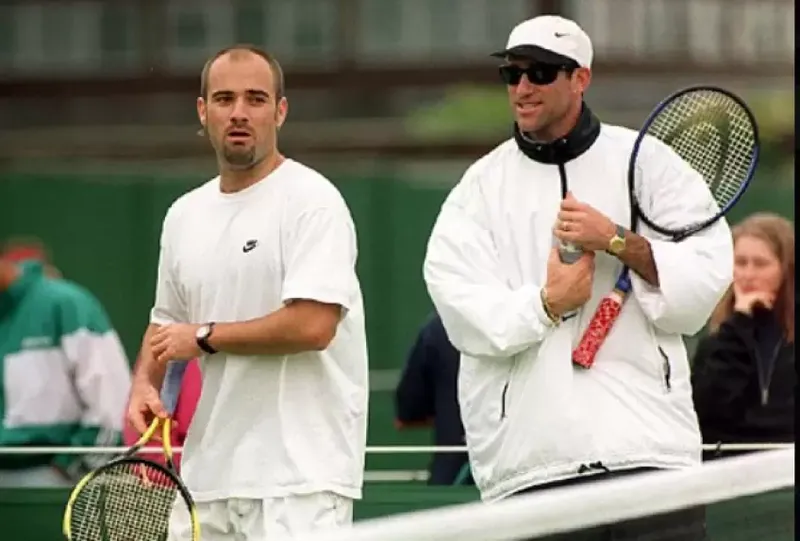 Brad Gilbert elogia a Andre Agassi por su increíble y hermosa actuación en 1995