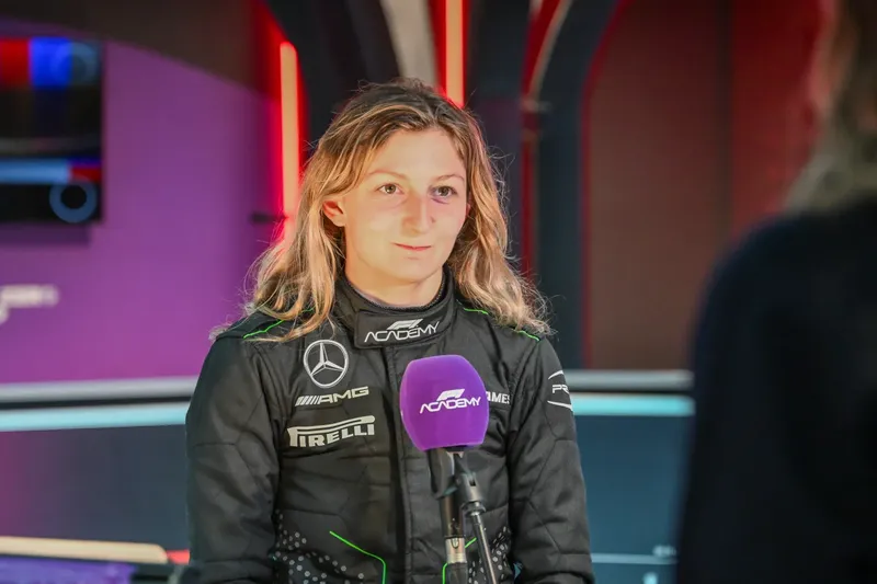 Doriane Pin continuará con Mercedes en la F1 ACADEMY: ¿Qué esperar de su temporada?