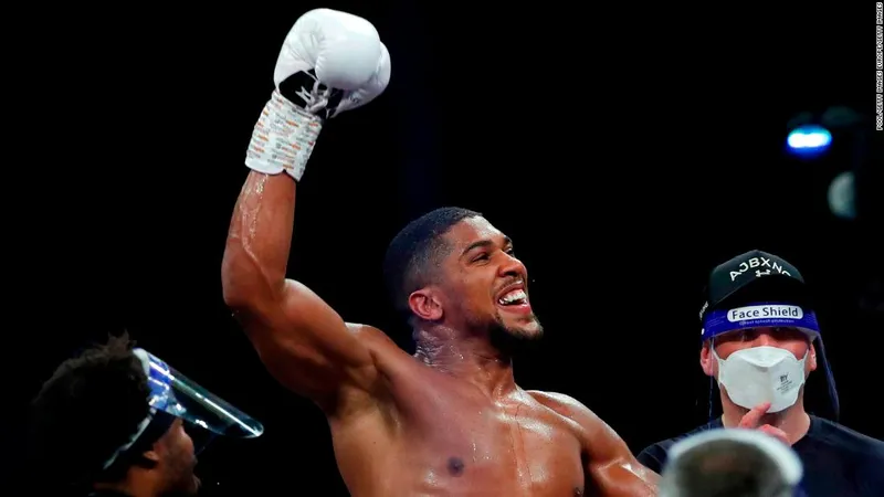 Anthony Joshua revela su deseo de pelear contra Tyson Fury: 