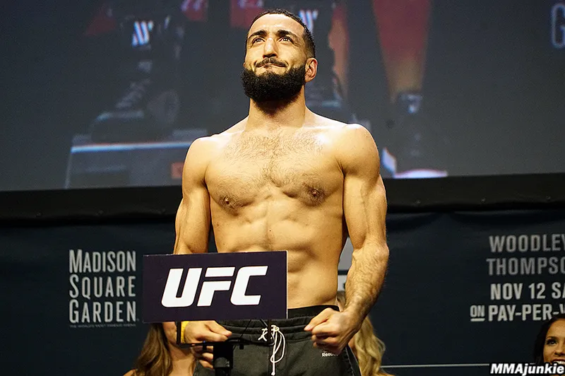 Belal Muhammad, campeón de la UFC, siempre dispuesto a pelear contra Sean Strickland, el 'trailer trash' del octágono