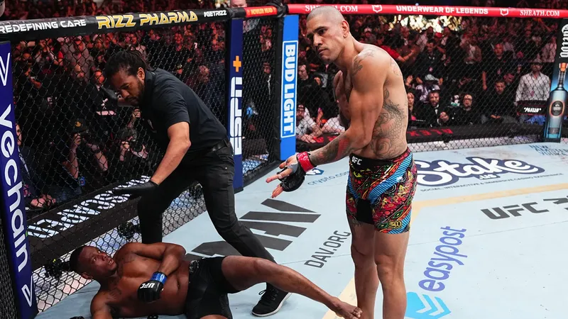 Confrontación entre Alex Pereira y Jamahal Hill en el UFC PI: ¡Tensión al máximo!