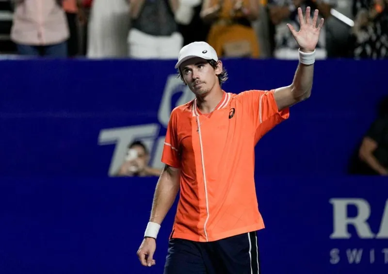 Alex de Minaur disfruta su regreso a las canchas locales en el Abierto de Australia 2025: 