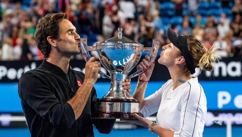 Belinda Bencic y Roger Federer: La Historia de una Amistad Inolvidable a lo Largo de los Años