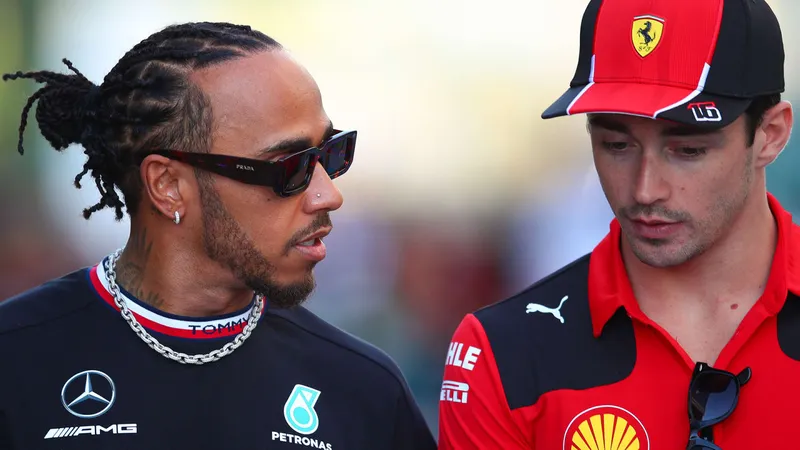 Hamilton envía una advertencia a Leclerc antes de un importante cambio en Ferrari