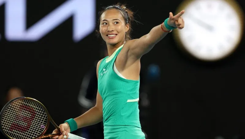 Abierto de Australia 2025: Qinwen Zheng supera los nervios y logra un inicio triunfal