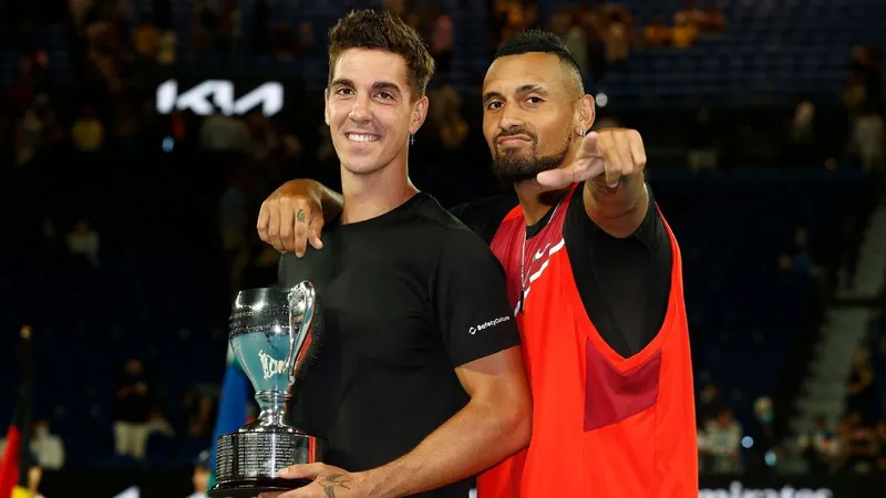 Nick Kyrgios y Thanasi Kokkinakis se reúnen para jugar dobles en el Abierto de Australia 2024