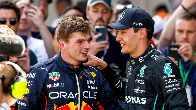 George Russell revela la extraordinaria amenaza de Max Verstappen de 