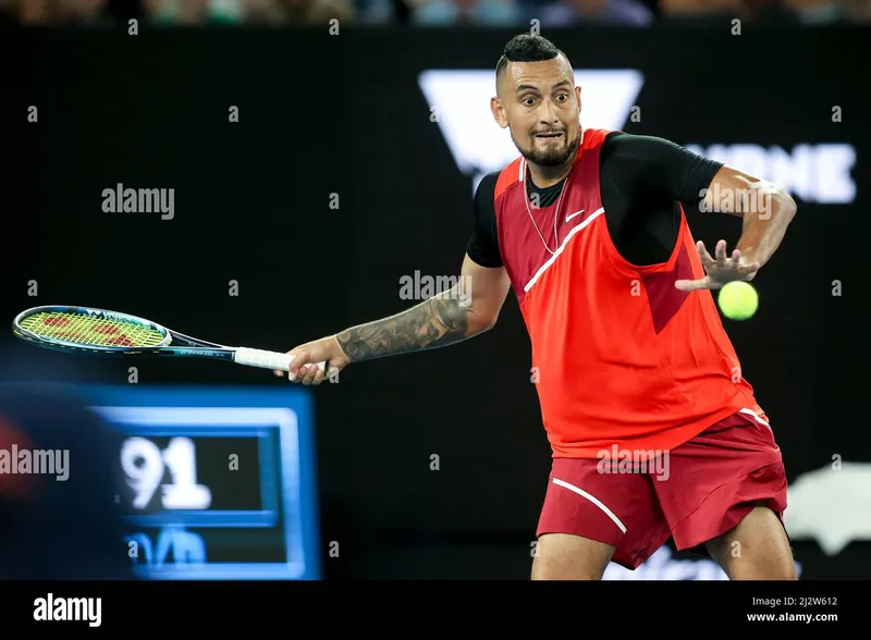 Abierto de Australia: Kyrgios, enfermo, es derrotado por Fearnley en Melbourne