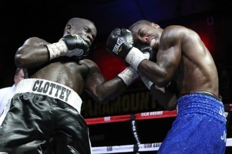 Joshua Clottey listo para cerrar su carrera con una victoria sobre Prince Patel