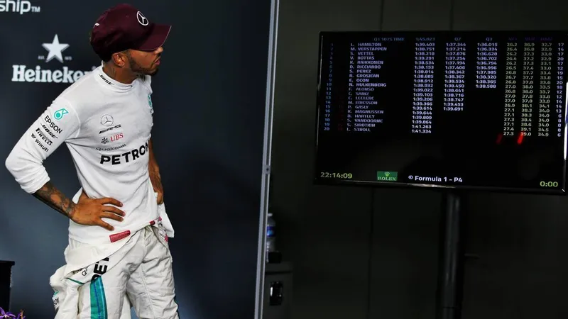 Hamilton recuerda cómo casi se estremece por el cambio sísmico en Ferrari