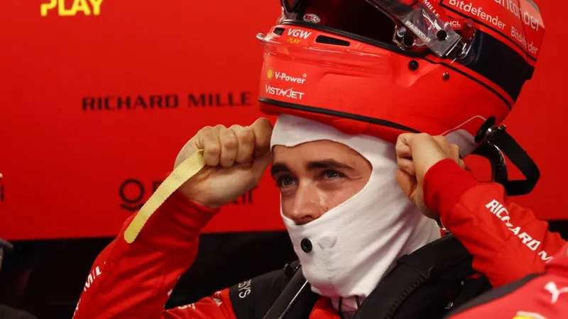 Charles Leclerc lanza una advertencia a Lewis Hamilton: 