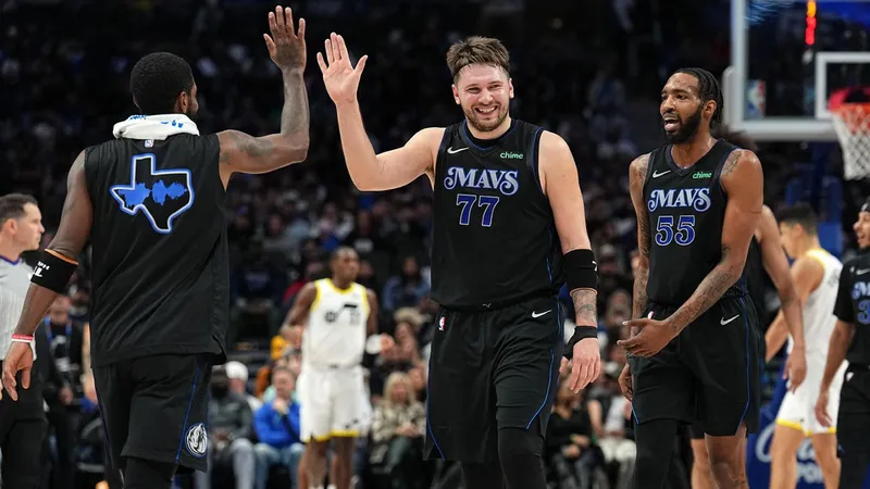 Los Mavericks superan las dificultades de Doncic y vencen a los Jazz