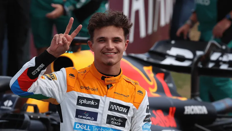 Lando Norris se retracta de su polémico comentario sobre Verstappen en los Premios de la FIA