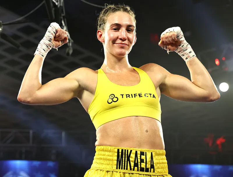 Mikaela Mayer se postula para enfrentar a Amanda Serrano