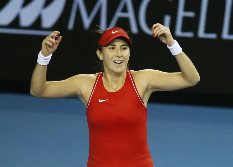 Belinda Bencic comparte la felicidad de ser madre mientras entrena con su hija Bella: 