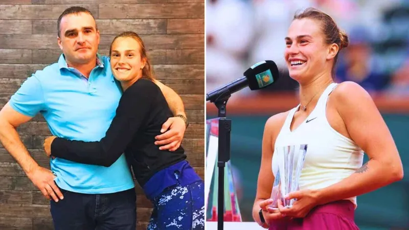 ¿Qué le sucedió al padre de Aryna Sabalenka, Sergey, y fue él su primer entrenador de tenis?