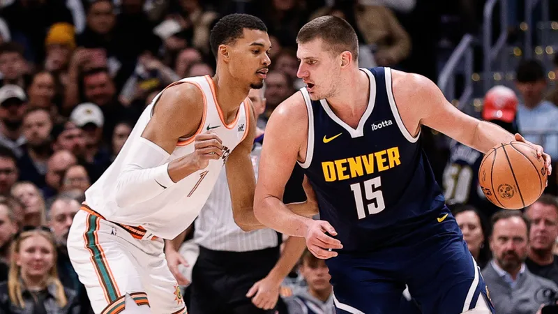 ¡Jokic y Wembanyama brillan en la cancha!