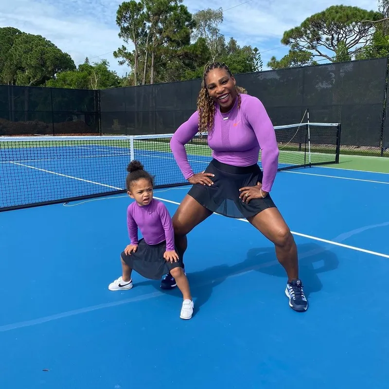 La pequeña Adira impresiona en la cancha y su papá Alexis Ohanian no puede contener su orgullo