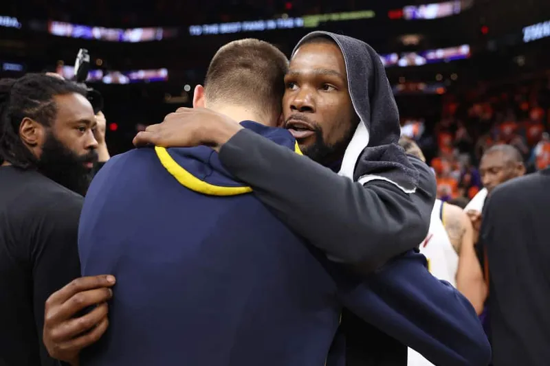 Kevin Durant clasifica a Nikola Jokic como 