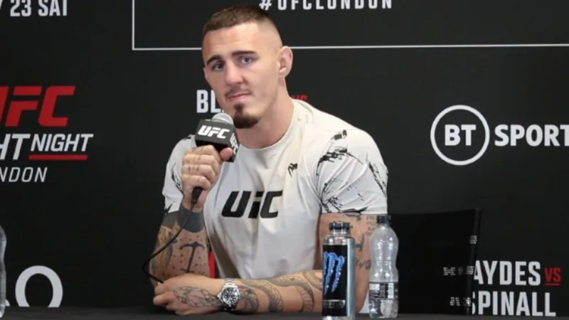 Tom Aspinall revela lo que Dana White le dijo tras bastidores inmediatamente después de UFC 309